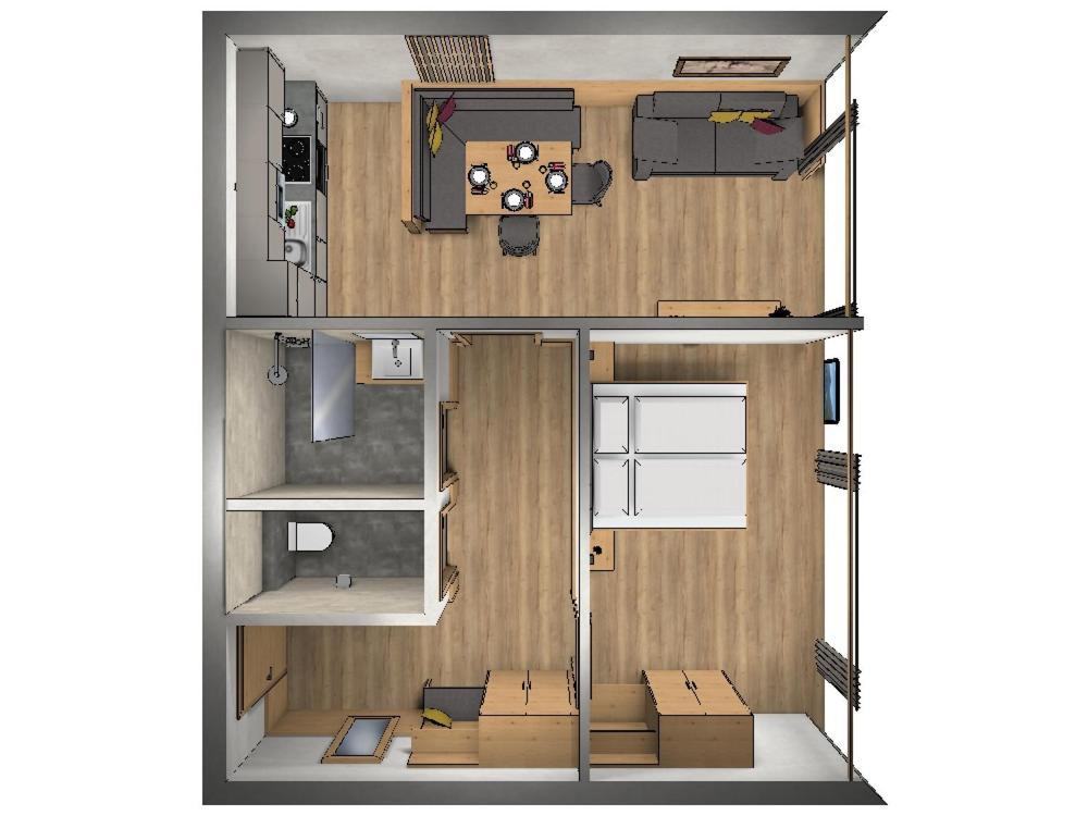 Mo'S Apartments Майерхофен Екстериор снимка